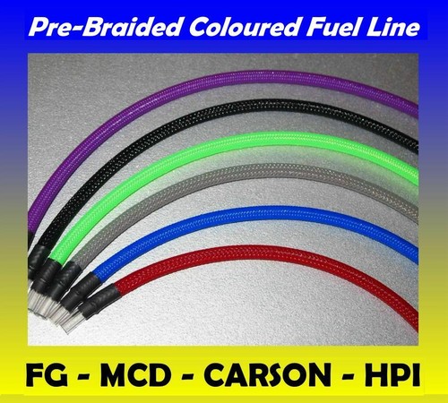 Braided fuel line various - line,