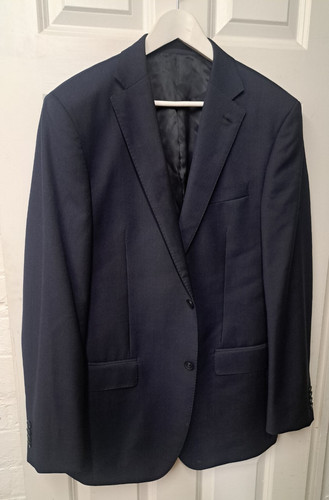 Lewin navy blue suit 40 - lewin,