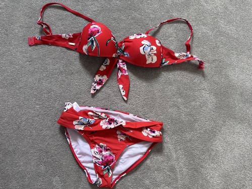Joules belle red floral - red,