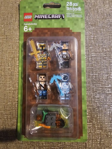 Lego minecraft minifig set - lego,