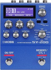 BOSS SY-200 Guitar Synthesizer, Latency-Free