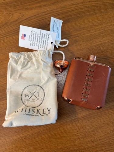 Brand new whiskey leatherworks - brand,