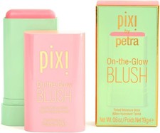 Pixi On-The-Glow Blush - Fleur, Hydrating Tinted Moisture Blush Stick With Ginse