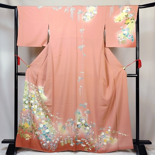 Vintage japanese silk kimono - vintage,