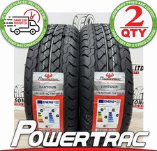 2 X 195 65 16C POWERTRAC 195/65R16C 104/102R VAN BRAND NEW C & B RATED M+S TYRES
