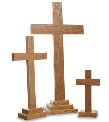 Solid oak church - oak, /