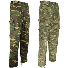 BRITISH ARMY STYLE S95 RIPSTOP TROUSERS MENS DPM BTP CAMO WORKWEAR CARGO PANTS