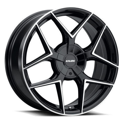 One inch black alloy wheel - one, 18
