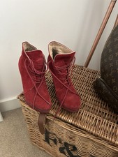 Funky Pair Of Lace Up Ankle Boots