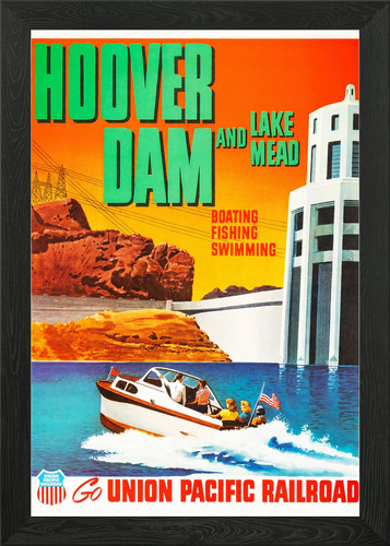 Retro hoover dam escape - dam,