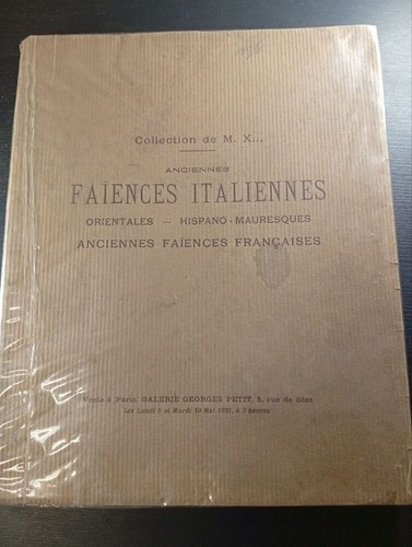 Antique italian faience good - antique, |