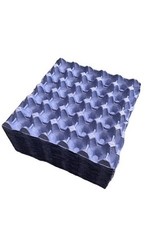 Blue egg trays - each, tray