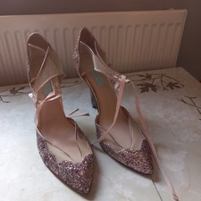 Betsey Johnson Gold Shoes