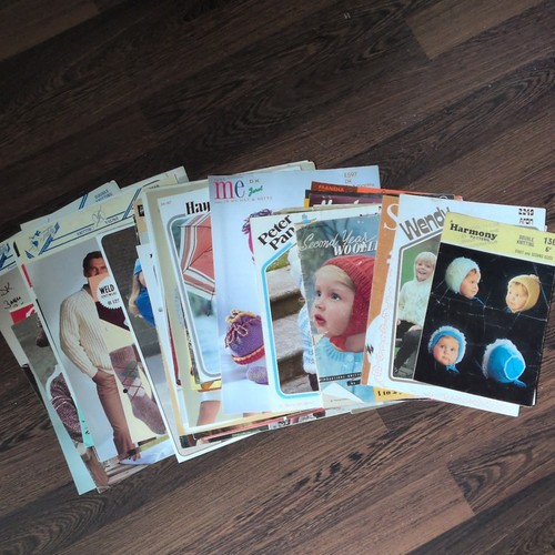 Selection vintage knitting - selection,