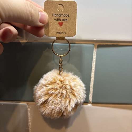 Caramel mink fluffy plush - fluffy,