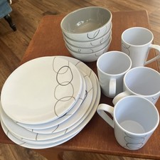 16pc Melamine Dinner Set