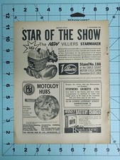 Vintage 1962 The Motor Cycle