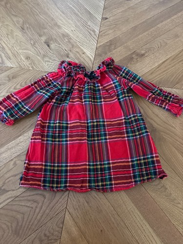 Next red tartan dress - red, age