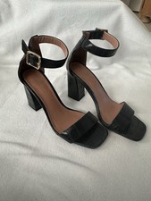 Black Topshop Heeled Sandals