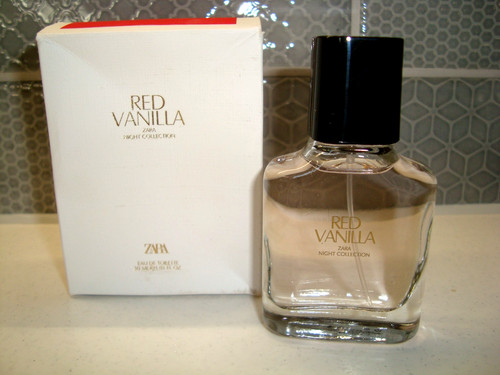 New red vanilla zara eau - new,