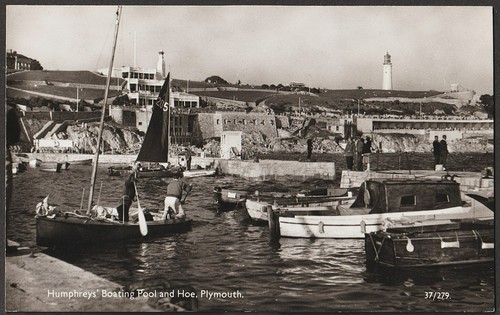 Plymouth postcard humphrey - plymouth, humphrey's