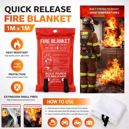 Large fire blanket - large,