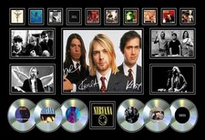 Nirvana Kurt Cobain Signed