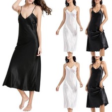 Women Sexy Satin Silk