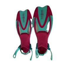 Aqua Lung Sport Youth Childrens Fins Flippers Diving Swimming Sz UK 9-12 Small