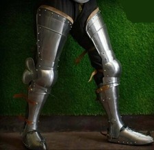 Medieval Knight Full Leg Armor