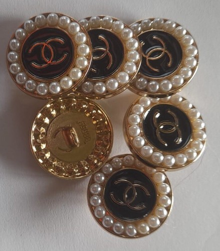 Chanel button set 6 size - chanel,