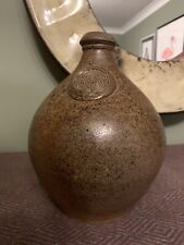 Svend Bayer (b. 1946) Pottery Stoneware Flagon With impressed Maze Roundel