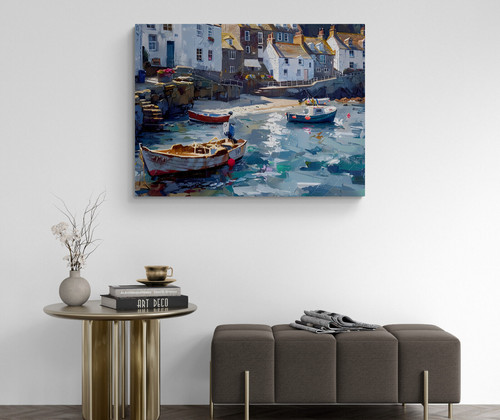 Seascape beach seaside boats - beach,