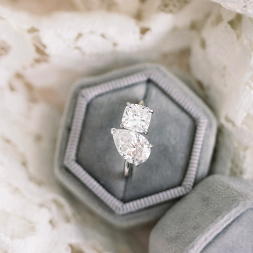 Diamond ring wedding gold lab - diamond,