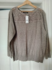 Bonmarche Women's Beige Jumper