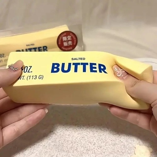 Butter stick squishy - butter,