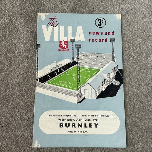 Aston villa burnley league - villa,
