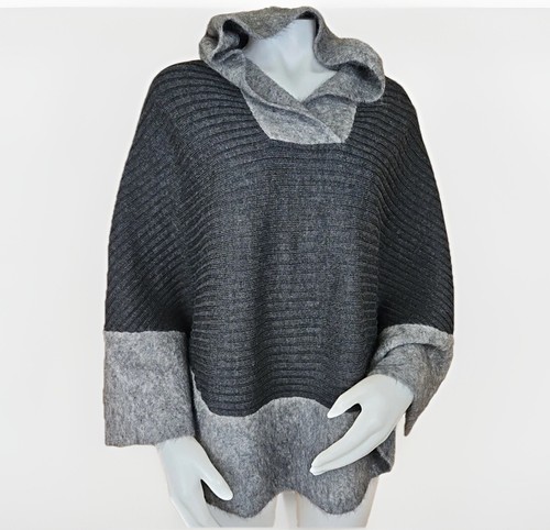 Eileen fisher hooded poncho - eileen,