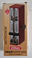 RED Wittner Taktell Super Mini Adjustable Metronome Without Cover 