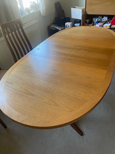 Nathan extending oval wood - extending,