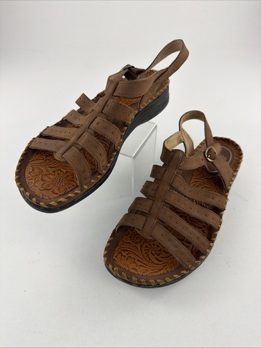 Ariat brown leather - brown, strappy