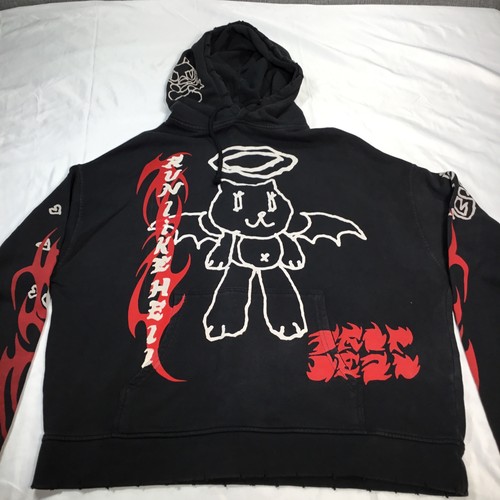 Drop dead men black hoodie - drop,