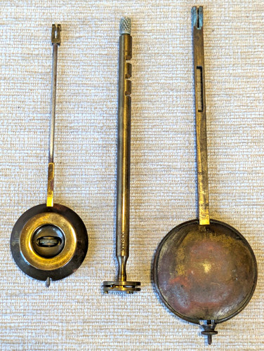 Antique brass clockmakers - antique,
