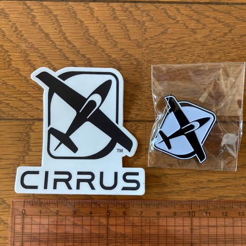 Cirrus sticker pin badge - cirrus,