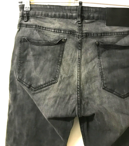 Zara man washed black jeans - zara,