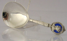 ENGLISH STERLING SILVER ENAMEL