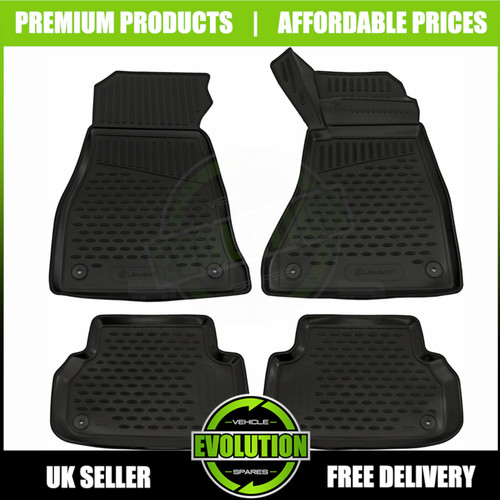 Rubber floor mats deep tray - rubber,