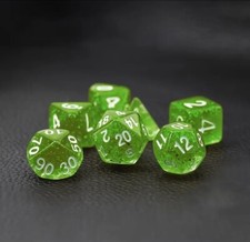 Gelatinous Cube D&D Dice Set -