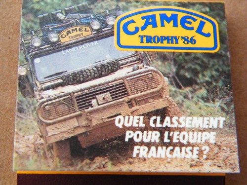 New box camel trophy - new, of