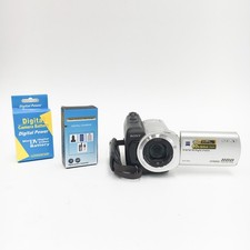 Sony Handycam DCR-SR35E Camcorder Silver Tested With New Battery HDD Video